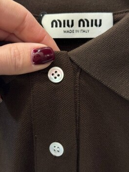 Поло MIU MIU 12498 - image 3 - Photo 3