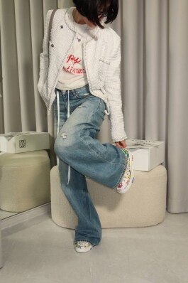 Джинсы MM6 Maison Margiela 12893 - image 7 - Photo 7