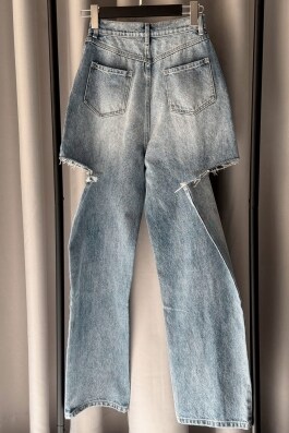 Джинсы MM6 Maison Margiela 12952 Фото 2