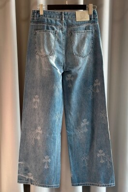 Джинсы Chrome Hearts 13558 Фото 2